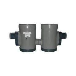 Vetvanger Dubbel Ø315 / 2 X Ø110 / + Sifon 2 X Ø110