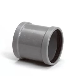 PVC Schuifmof Dia 250 Met Rubber