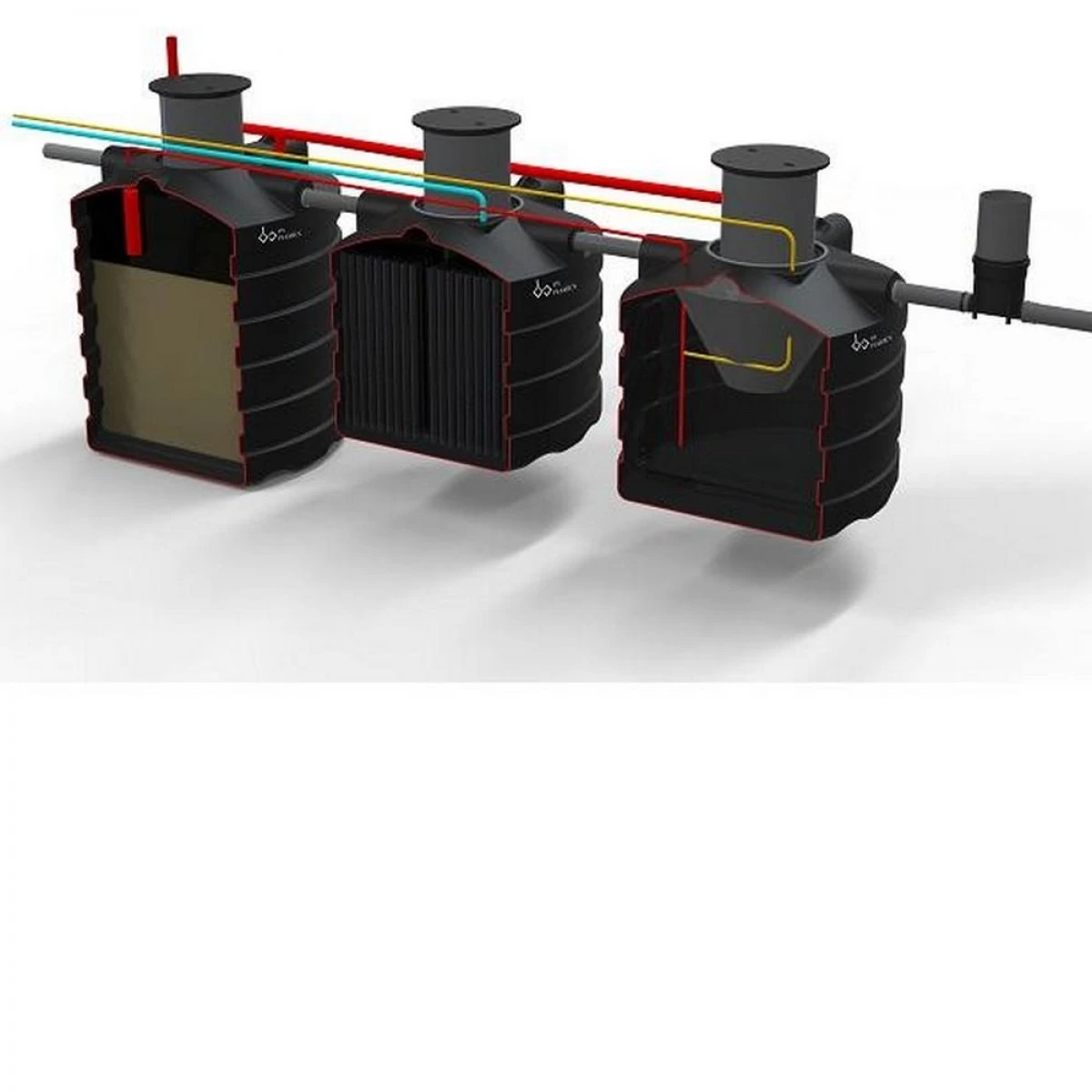 DS Bioclear Premium IBA Waterzuiveringsstation 20 IE (SPW Erkend) - Afbeelding 2