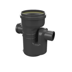 Sifonput [PE] Ø250 / 1 X Ø110 Mm + Sifon 1 X Ø110 Mm