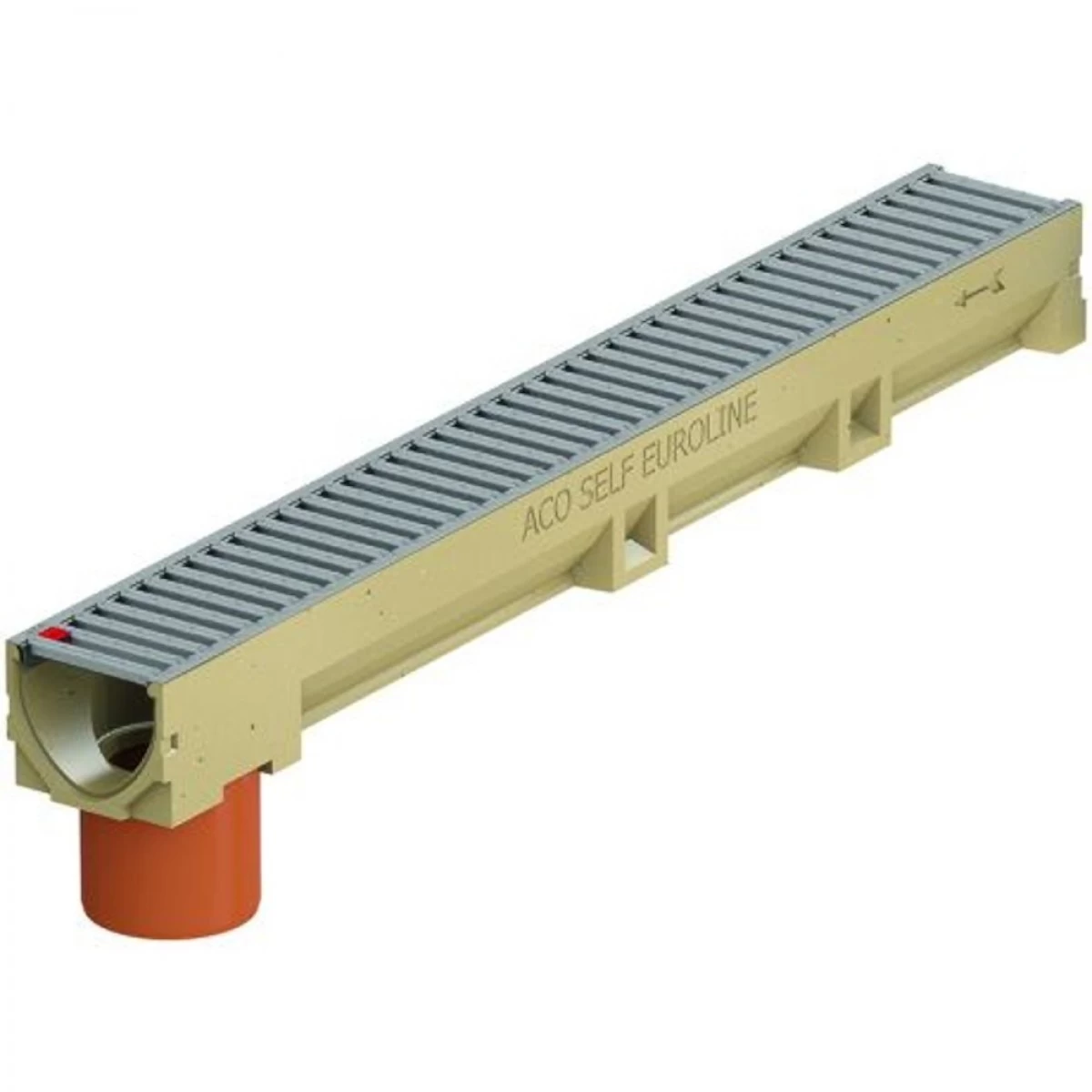 ACO Euroline 100 Shadow Grey Met Uitloop