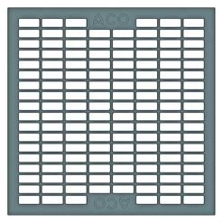 ACO Europoint Maasrooster Kunststof Klasse A 15
