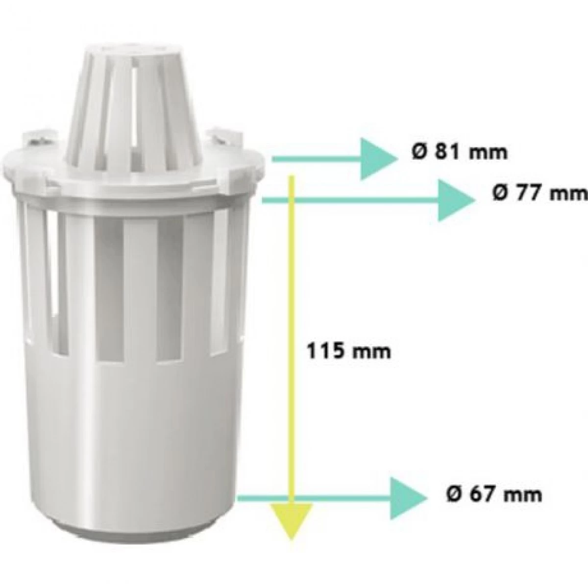 ACO Bladvanger / Reukafsnijder 2-delig - Afbeelding 3