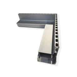 Alu Side-Drain Buitenhoek 50/50cm