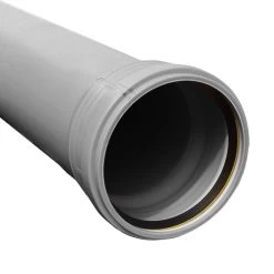 Buis PVC 200 X 3.9 Mm – Grijs BENOR 3 M