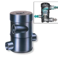 Wisy WFF100 Cycloonfilter Regenwater Zonder Ophoogstuk