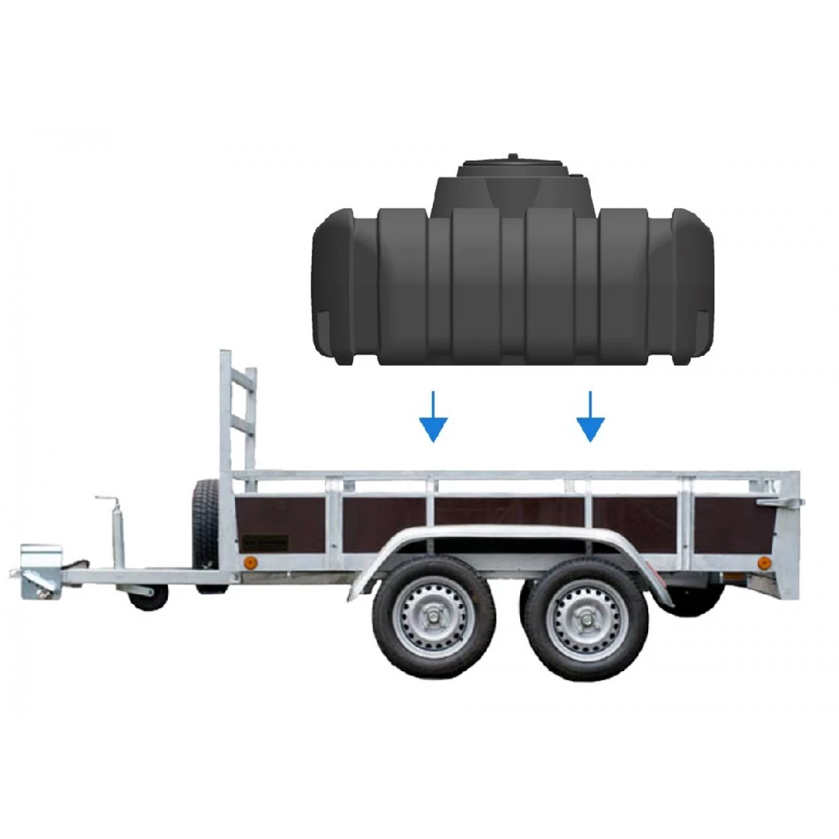DS Easy Rain 1500 L Platte Regenwaterput - Afbeelding 4