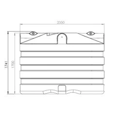 DSB 5000 L Regenwaterput/ Septische Put