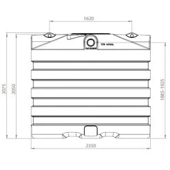 DSB 6000 L Regenwaterput/ Septische Put