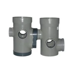 Dubbele Sifonput Ø315 / 5 X Ø110 + Ø125 Sifon + 1 X Ø160 Mm Uitgang