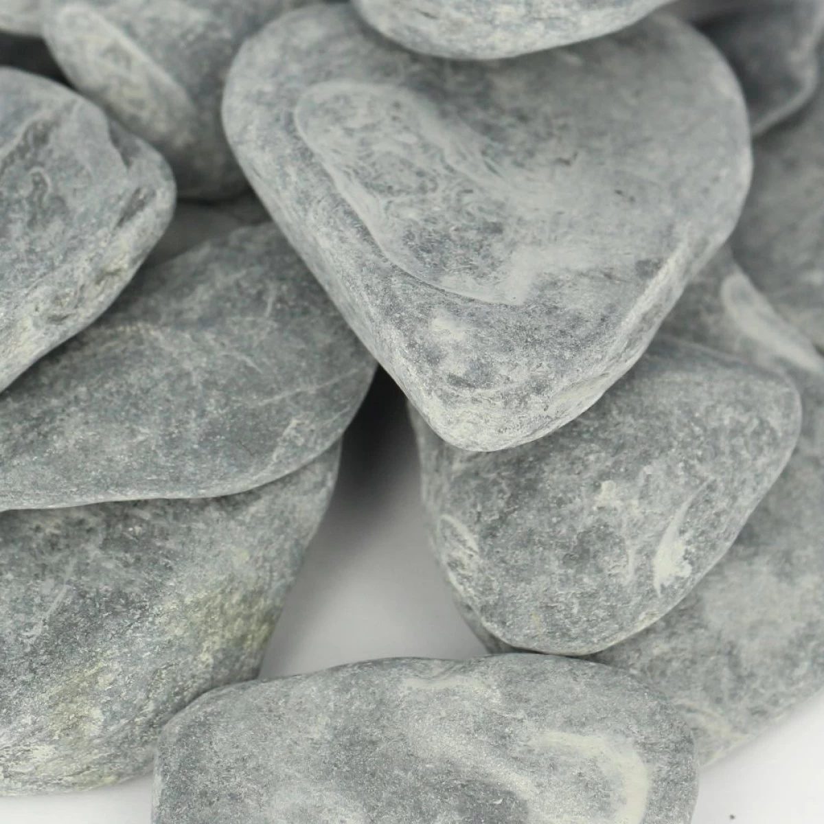 Flat Pebbles Black 30/60 Big Bag 1000 Kg - Afbeelding 2