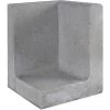 L-Element Hoek Beton Grijs 40 X 40 X 40 Cm
