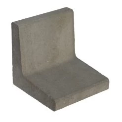 L-element Beton Grijs 40 X 40 X 40 Cm