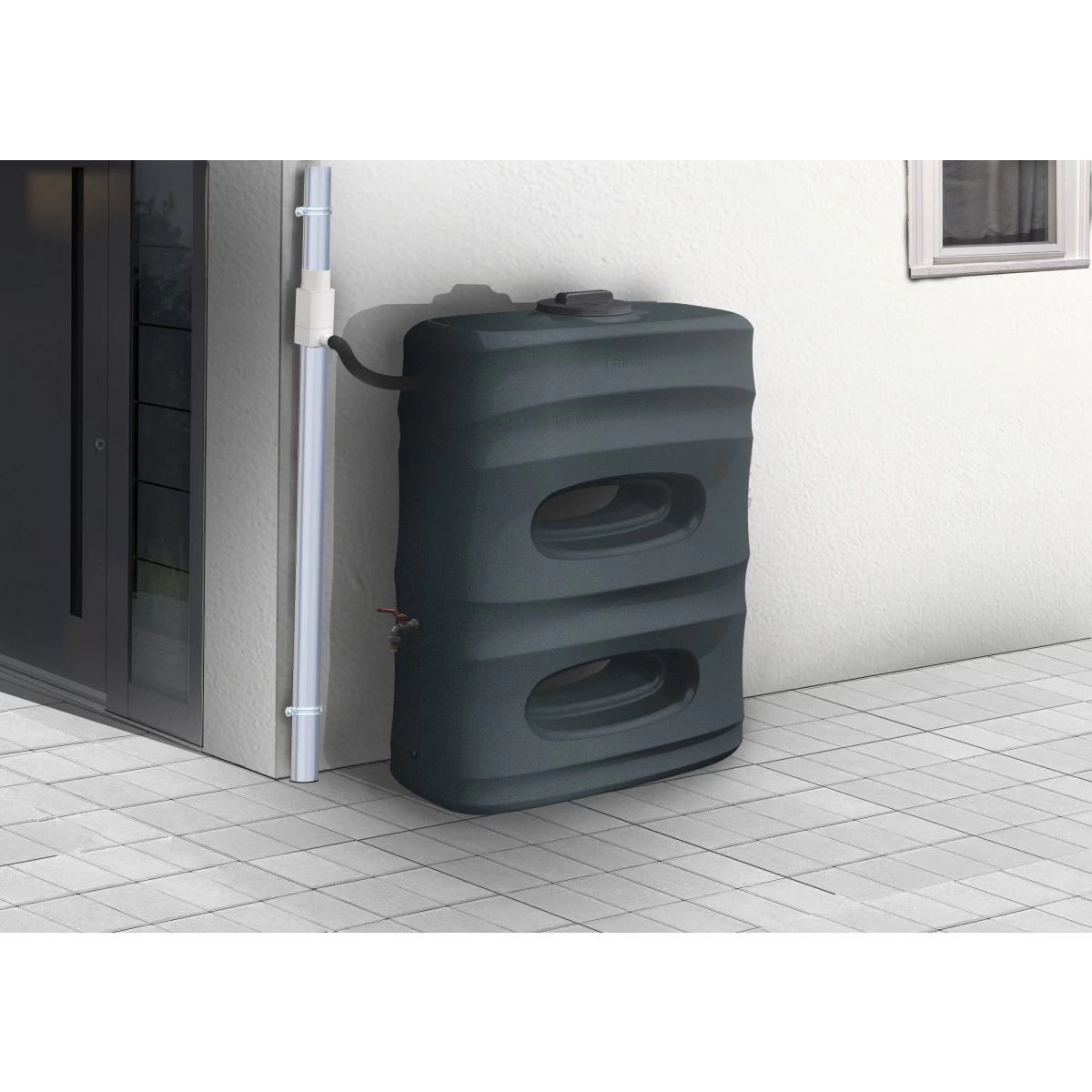 DS Rainsaver 430 L Slimdesign Antraciet - Afbeelding 2