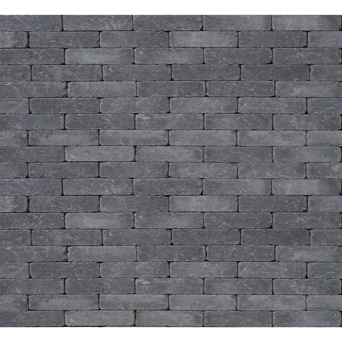 Betonklinker Damme Antraciet Getrommeld 21 X 6,8 X 6 Cm (per M²)